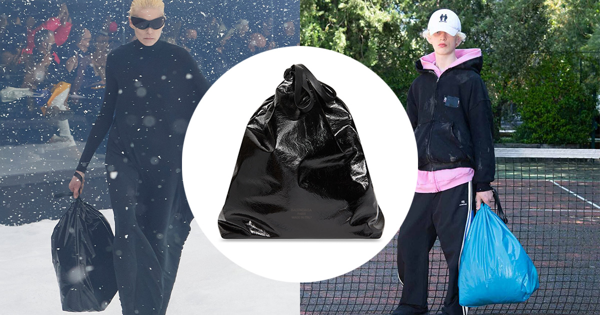 One man's trash is another's designer bag? Balenciaga intros nearly ...